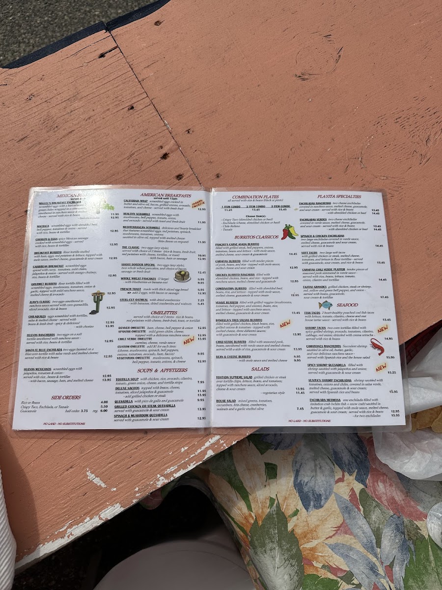 La Playita Menu - Image 2