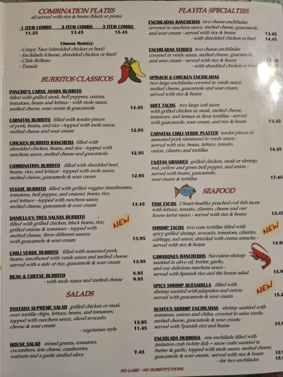 La Playita Menu - Image 4